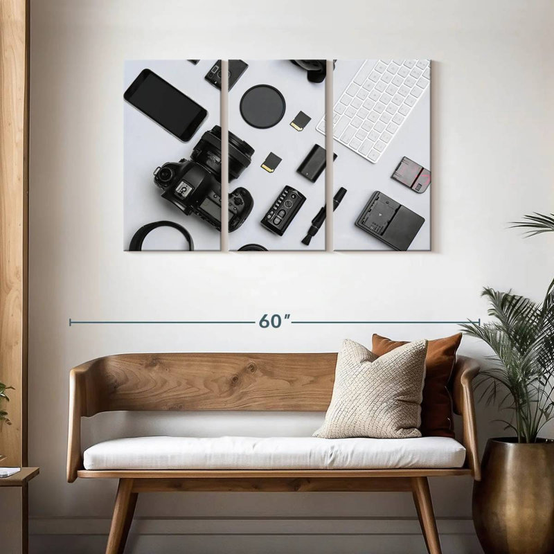 Équipement de photographie Senne, H 28 po x l 45 po