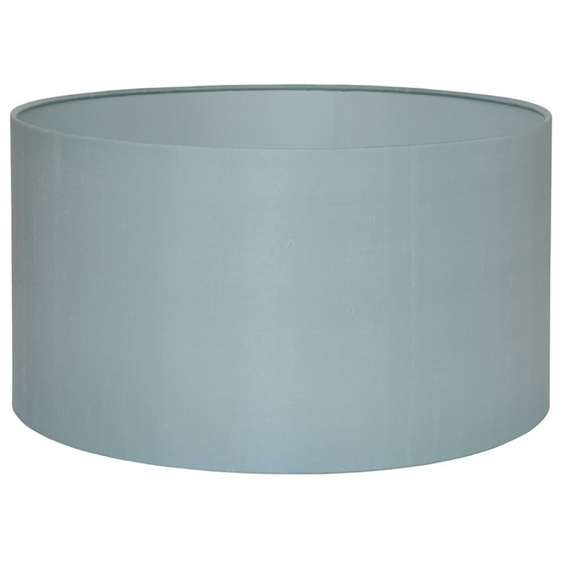 Hindenach 20cm H Silk Drum Lamp Shade ( Uno ), Duck Egg