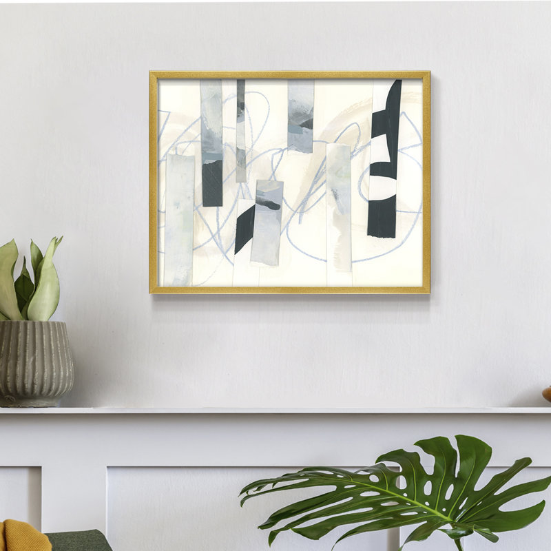 Ice Twine II -Framed Print - Restickable, 11" H x 14" W