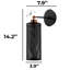Applique murale cylindrique ajustable