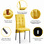 Chaise en velours Nordic-686362025