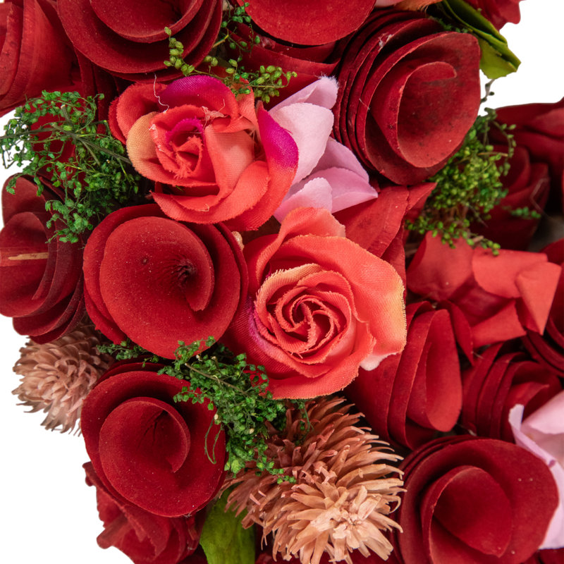 Couronne de Saint-Valentin, H 13,5 po x l 12 po x P 2 po
