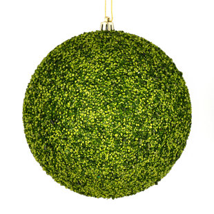 Beaded Christmas Tree Garland - 72 inch Plastic Ball Beads - Burgundy Red