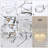 Crystal & Glass 4-Light Pendant, Height-Adjustable 15.7-51.2", Sloped-Ceiling Ready-15616036-15616038