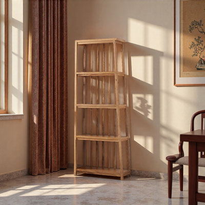 Nouvelle bibliothèque de style rétro chinois minimaliste