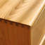 Commode d'appoint en bois massif de style moderne