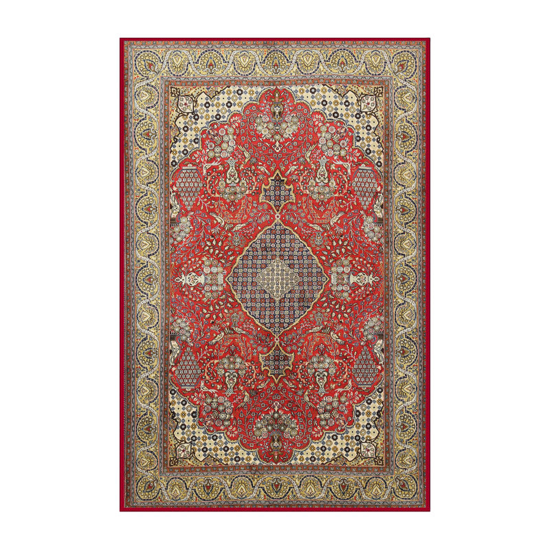 Tapis oriental orange, Rectangle 5 pi x 7 pi
