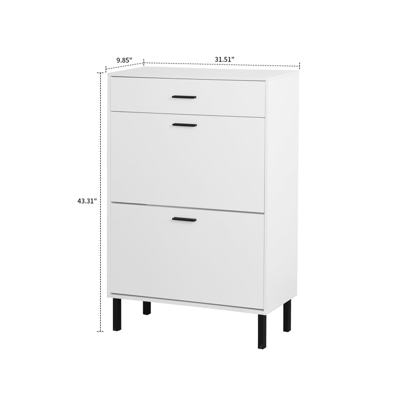 12 Pair Shoe Storage Cabinet