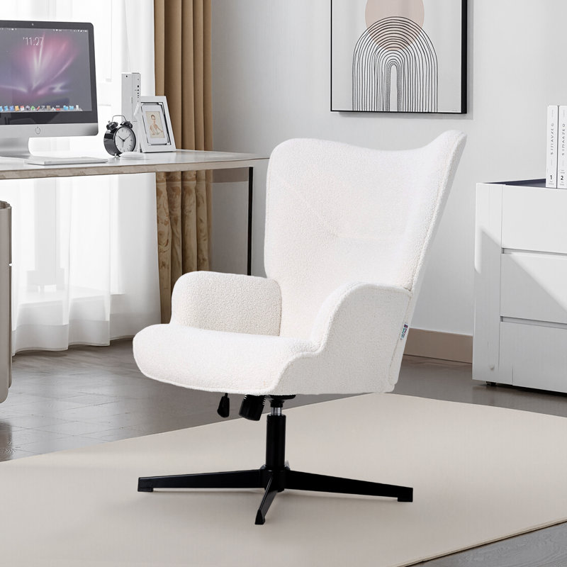 Upholstered Swivel Armchair