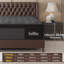 Matelas hybride moyen 10 po x 12 po x 14 po avec ressorts ensachés en mousse viscoélastique gélifiée dans une boîte-657587779-657587780