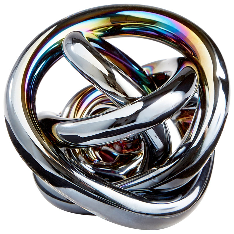 Fuso Sculpture, 6.25" H x 6.25" W x 6.25" D