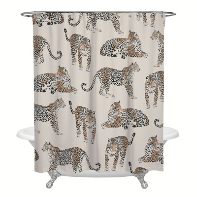 Brook Single Shower Curtain