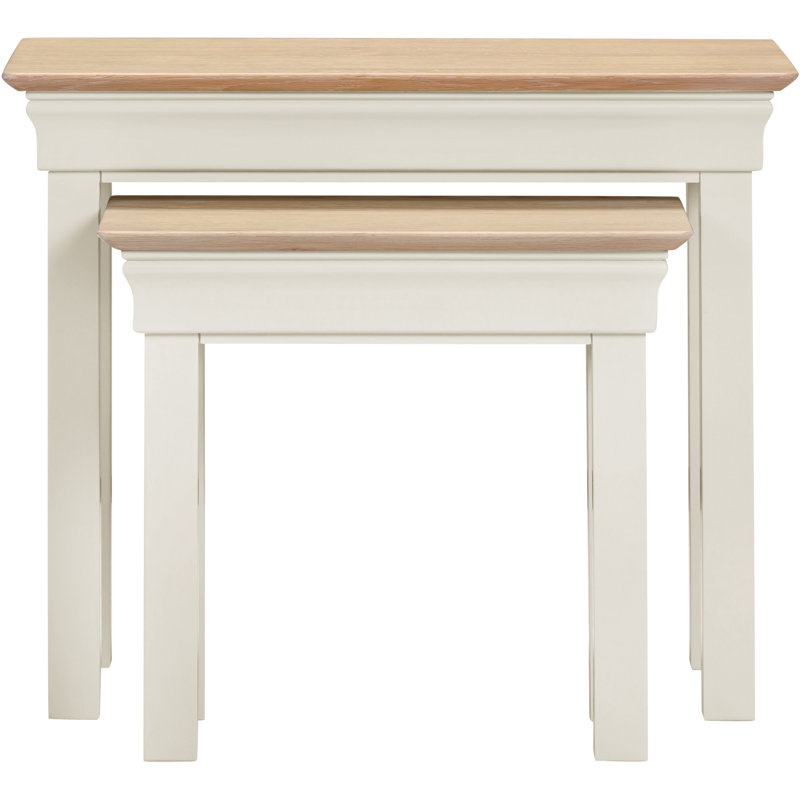 Adaleya End Table, Ivory