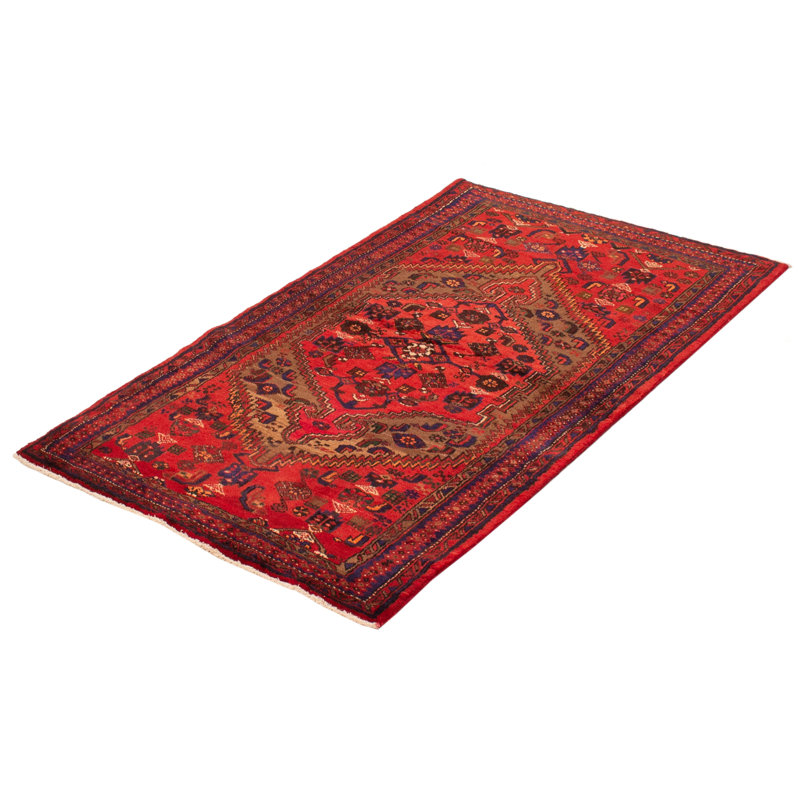 Tapis rouge Danuel 3 pi 9 po x 6 pi 8 po