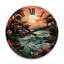 Horloge murale Kaki-501119516