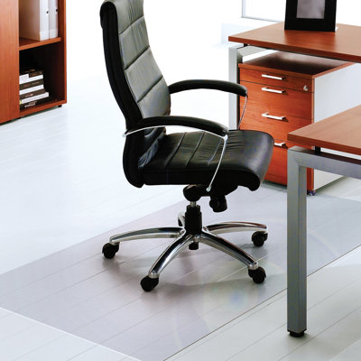 Ultimat XXL Polycarbonate Rectangular Chair Mat for Hard Floors - 48" x 118"