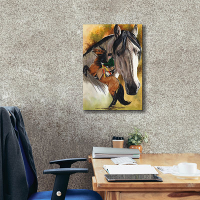 Lusitanien sur toile par Barbara Keith