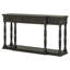 Console rétro pour chambre de salon avec 4 tiroirs de rangement et 1 tablette