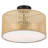 Arlenis Plastic Semi Flush Mount
