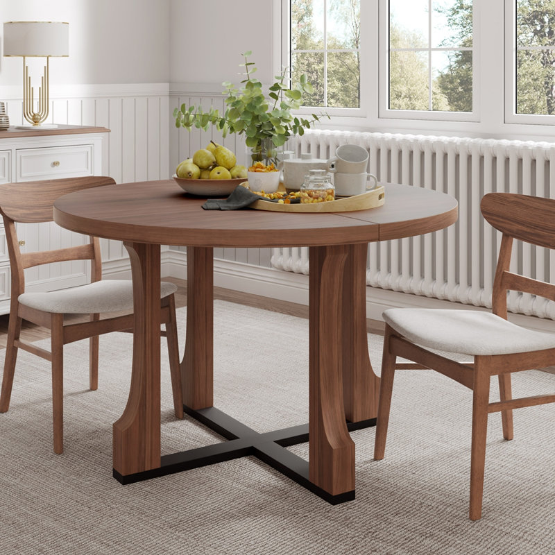 Table de salle à manger 48 ", Noyer