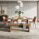 Tarrsus Rectangular 76'' L x 42'' W Dining Set