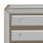 Fonzo Wood 3-Drawer Mirrored Accent Chest