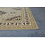 Tapis beige/rouge oriental fait main Claudine-935439917