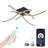 Chaison 4-Light Wi-Fi Smart Flush Mount with Remote Control for Living Bedroom-1010335524