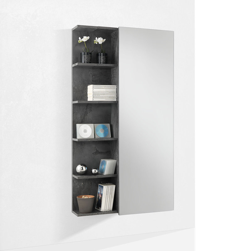 18 Pair Shoe Storage Cabinet, Oxide