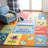 Highsmith Blue/Beige/Pink Area Rug-1789613624