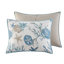 Ensemble de courtepointe réversible de six articles en satin de coton à densité du tissage de 210 fils avec coussins décoratifs Pebble Beach-412516662-499890275