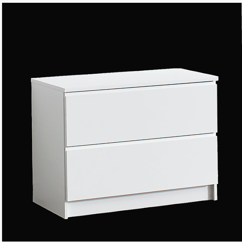 Devi White Wood Closet System, White