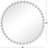 Metal Room Wall Mirror with Beaded Detailing-341646532-341646538