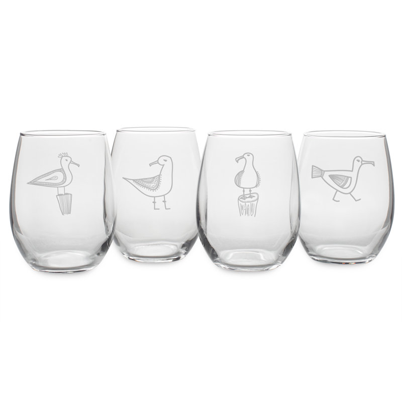 Ensemble de verres à vin sans pied 21 oz 4 pièces Noemi