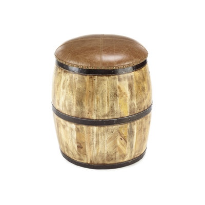 Serlin Wood Accent Stool