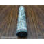 Tapis de couloir noir anthracite 2 pi 10 po x 9 pi 10 po avec gros motifs et tapis oriental en laine nouée à la main au toucher doux 61E1465C28F045A0B5D17A25D29B21AA