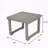 Side Table with Required Assembly