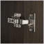 60" Freestanding Smoked Oak Bathroom Vanity with 3 Faucet Holes, Large Storage Modern Bathroom Vanity with One-Piece Black Sink Basin (KD)