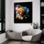 «Solar System Montage With Eight Planets Artist Concept» par la NASA, art mural en verre acrylique, 36 po x 36 po-1653264595