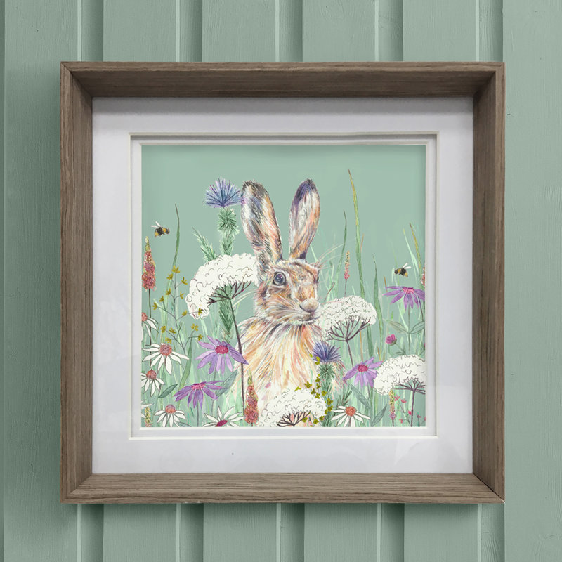 Winnie Winnie Verde - Single Picture Frame Print