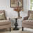 Luellen 22" W Round Pedestal End Table-194518795