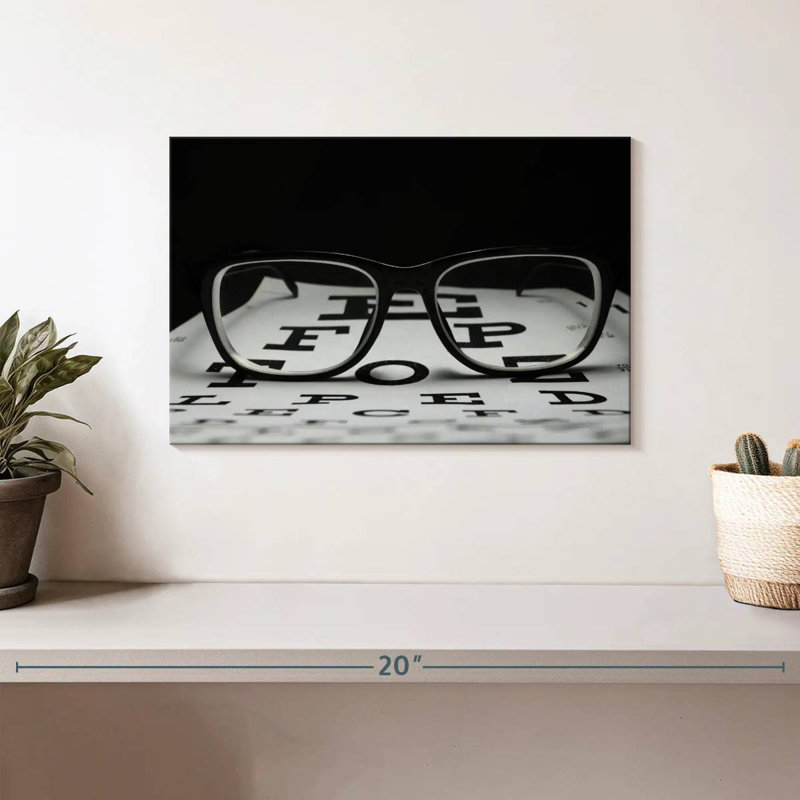 Alcaraz Eyeglass Vision, 8" H x 12" W