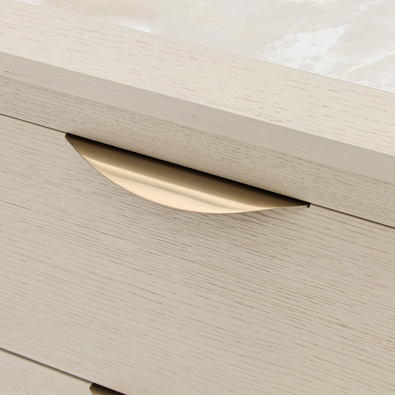2 - Drawer Solid Wood Nightstand