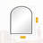 Dochas Aluminum Arch Mirror-35341605-3135999