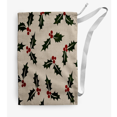 Sac à linge Allover Holly Christmas