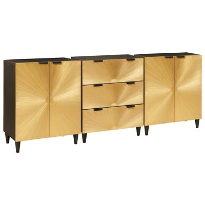 60 cm W Solid Wood Sideboard