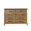 Commode 9 tiroirs - Finition caramel