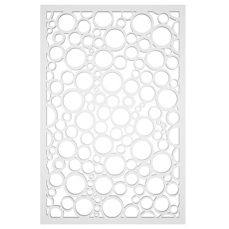 Paravent 48 po x 32 po, Blanc