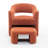 Torrence Upholstered Barrel Chair With Ottoman-127663958