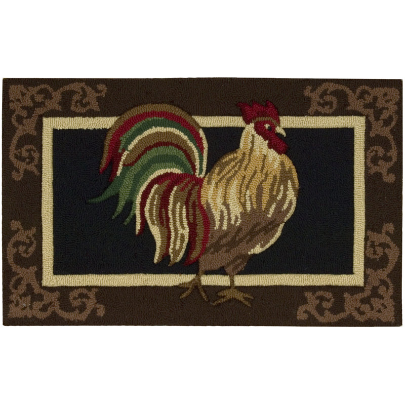 Tapis noir Stella